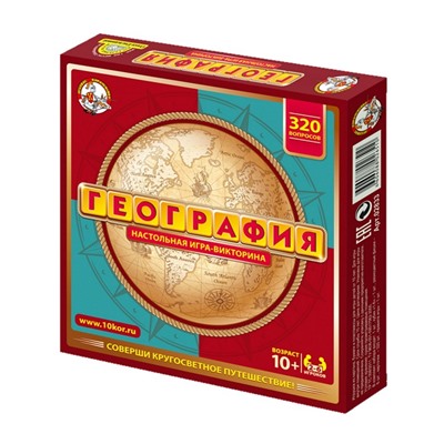 Игра настольная "Викторина География"