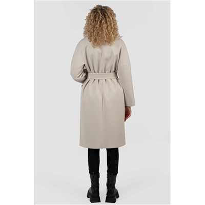 01-11933 Пальто женское демисезонное (пояс)