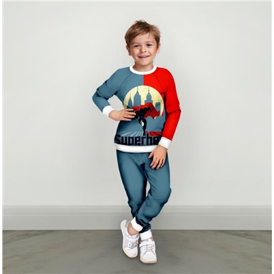 Детский костюм со свитшотом Супергерой 1
