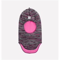 Шапка-шлем с утеплителем для девочки Crockid КВ 20151/ш графит, розовый