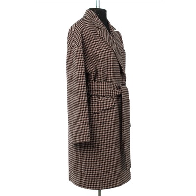 01-11073 Пальто женское демисезонное (пояс)