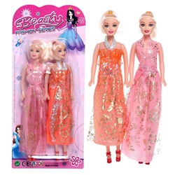 Набор кукол моделей «Лучшие подружки» в платье 5066297