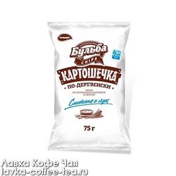 чипсы из сырого картофеля со вкусом сметаны и лука "Бульба chips" 75 г. Белпродукт