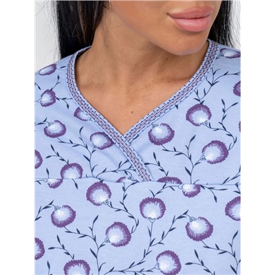 Пижама женская Текс-Плюс, цвет фиолетовый