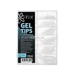 Irisk, Gel Tips - гелевые типсы для экспресс наращивания (Стилет), 240 шт