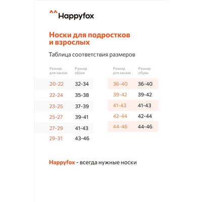 Женские шерстяные следки Happy Fox