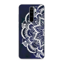 Силиконовый чехол Узоры мандала 3 на Xiaomi Redmi Note 8 Pro