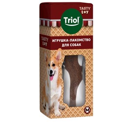 Игрушка-лакомство Triol TASTY TOY для собак «Вкусная косточка» M, 13,1 см