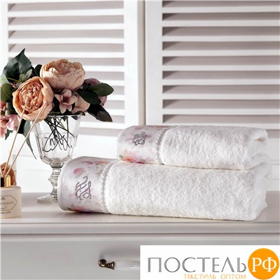 T1210T10246180 Полотенце Tivolyo Home CHERISH белый 75X150