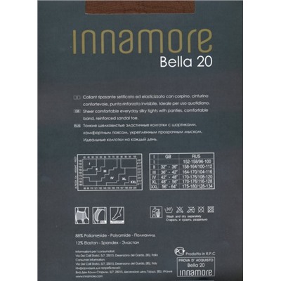 Колготки классические, Innamore, Bella 20 оптом