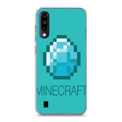 Силиконовый чехол Minecraft алмаз на ZTE Blade A7 (2020)