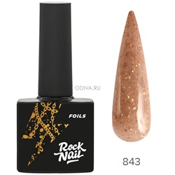 RockNail, гель-лак Foils №843, 10 мл