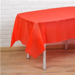 Скатерть «Праздничный стол», 137×183, цвет красный