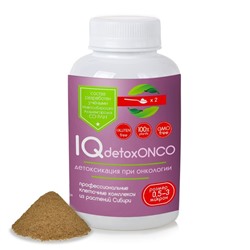 IQ detoxONCO (детокс при онкологии), 100 гр., Сиб-КруК