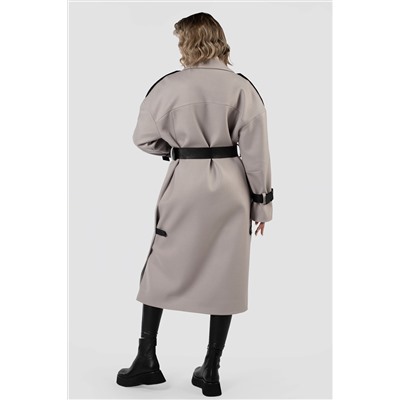 01-11944 Пальто женское демисезонное (пояс)
