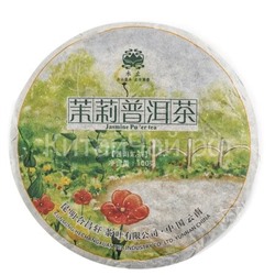 Чай Пуэр шу Блин - с Жасмином (шу) - 100 гр