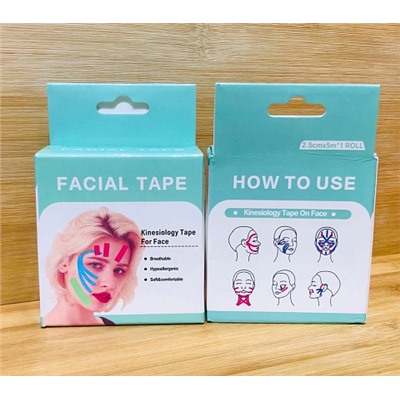 Кинезио тейп для лица FACIAL TAPE