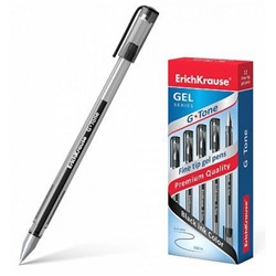 Ручка гелевая G-TONE 0.5мм черная 17810 ErichKrause