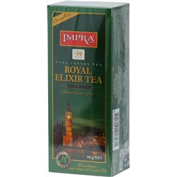 IMPRA. Royal Elixir. Зеленый чай карт.пачка, 25 пак.