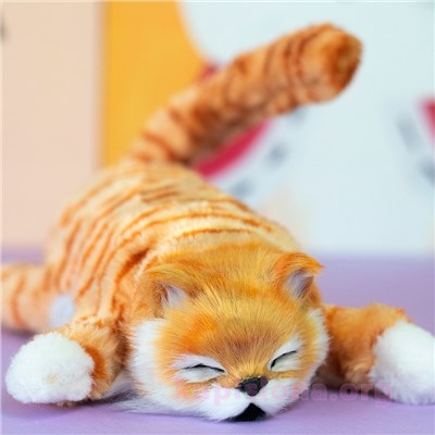 Мягкая игрушка смеющаяся «Дикая кошка»