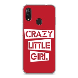 Силиконовый чехол crazy little girl на ZTE Blade V10 Vita