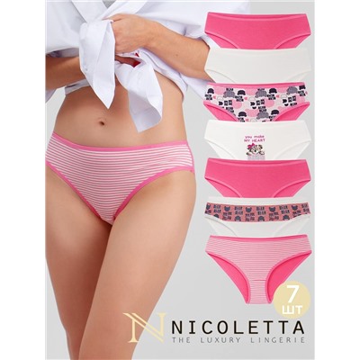 Трусы женские 7 шт Nicoletta