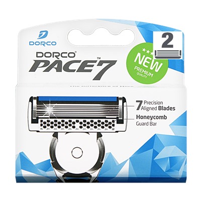 Кассеты для бритвы DORCO PACE-7 (2 шт.), SVA1020