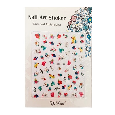 Nail Art Sticker, 2D стикер ADY-046
