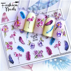 Fashion Nails, Слайдер-дизайн 3D/92