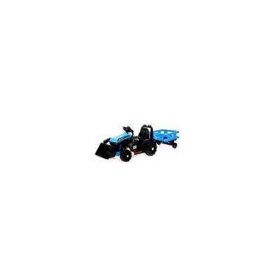 Электромобиль «Трактор», с прицепом, цвет синий 7167104