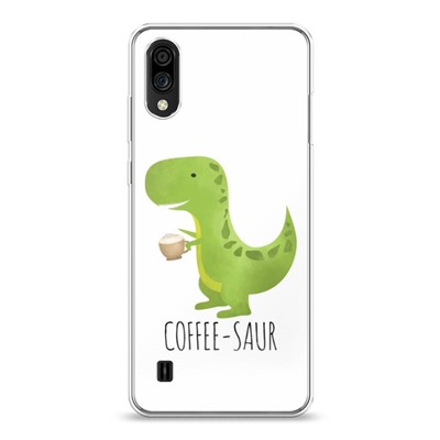 Силиконовый чехол Coffee-saur на ZTE Blade A51 lite