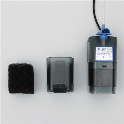 Фильтр внутренний KW Dophin F-800, 5.3 Вт, 360 л/ч с регулятором и углем