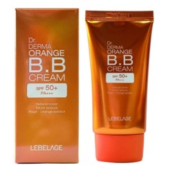 Lebelage BB-крем увлажняющий с экстрактом апельсина / Dr. Derma Orange B.B Cream Spf 50+ Pa+++, 30 мл