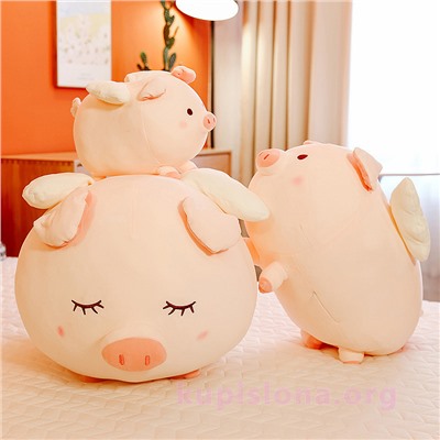 Мягкая игрушка «Angel pig» 35 см