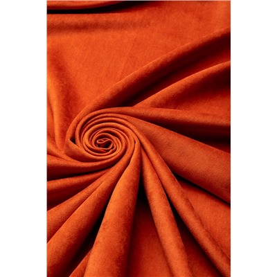 Портьера велюр "Марсель", оранжевый  (ax-102967)