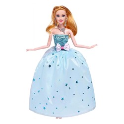 Кукла модель шарнирная "Анна" в платье, с аксессуарами, МИКС в ПАКЕТЕ 7640002