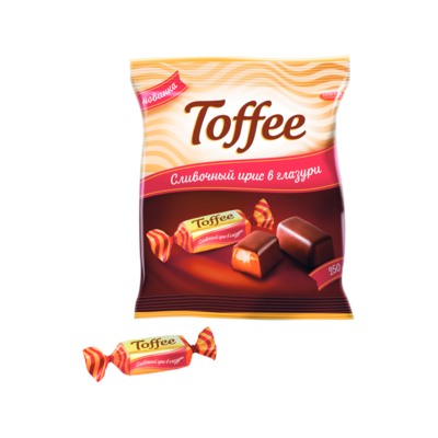 Ирис сливочный глазированный "Toffee" 250 гр.