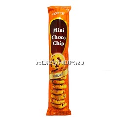 Печенье Mini Choco Chip Lotte, Корея 69 г Акция