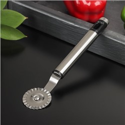 Нож для пиццы и теста Fargo, 18,5×4 см, нержавеющая сталь, ребристый