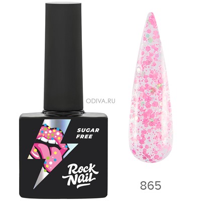 RockNail, гель-лак Sugar Free 865, 10 мл