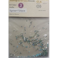 Стразы Crystal SLK 5 griss (720шт) размер 3. зелёние
