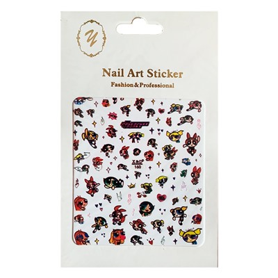 Nail Art Sticker, 2D стикер X&D-160