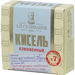 А.П. Селиванов. Кисель Клюква 200 гр. карт.пачка