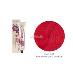 FarmaVita, Life Color Plus - крем-краска для волос (Бустер, 0.66-Red Life), 100 мл