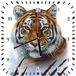 Часы с тигром