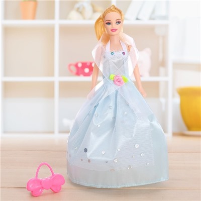 Кукла-модель «Милена» в пышном платье с аксессуарами, МИКС 3036096