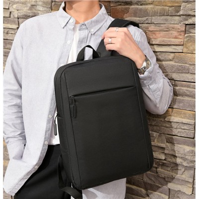 Бизнес- рюкзак для города с USB, черный