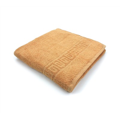 Полотенце махровое размер 50х90 г/к DB430 г/м2 жареный орех