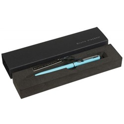 Ручка автоматическая шариковая 0.7мм "PALERMO" синяя, (корпус бирюзовый, футляр черный) 20-0250-09/09 Bruno Visconti