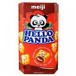 Печенье Hello Panda Chocolate Meiji, Индонезия, 45 г Акция